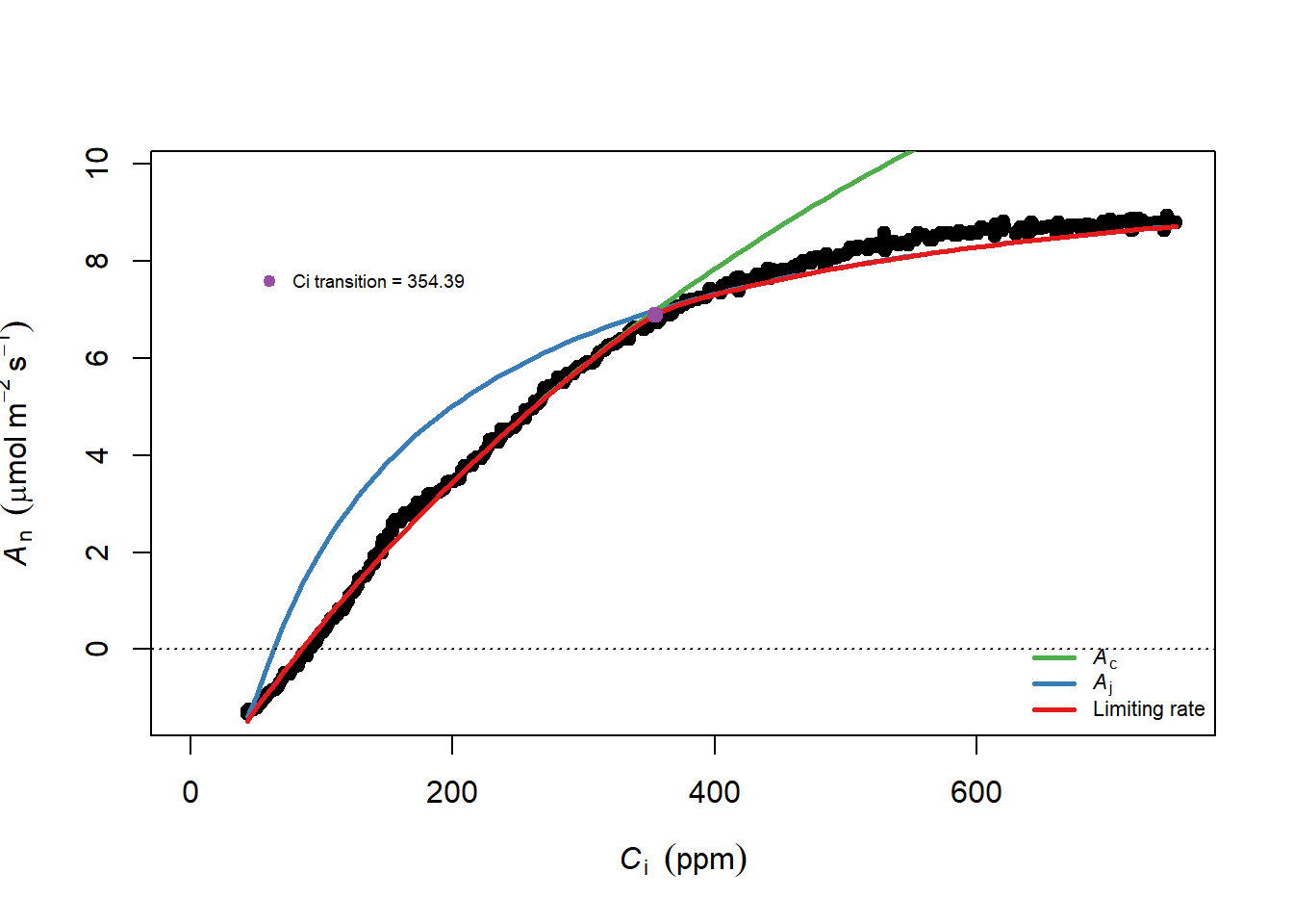 使用 Adyn 来进行RACiR 的直接测量数据